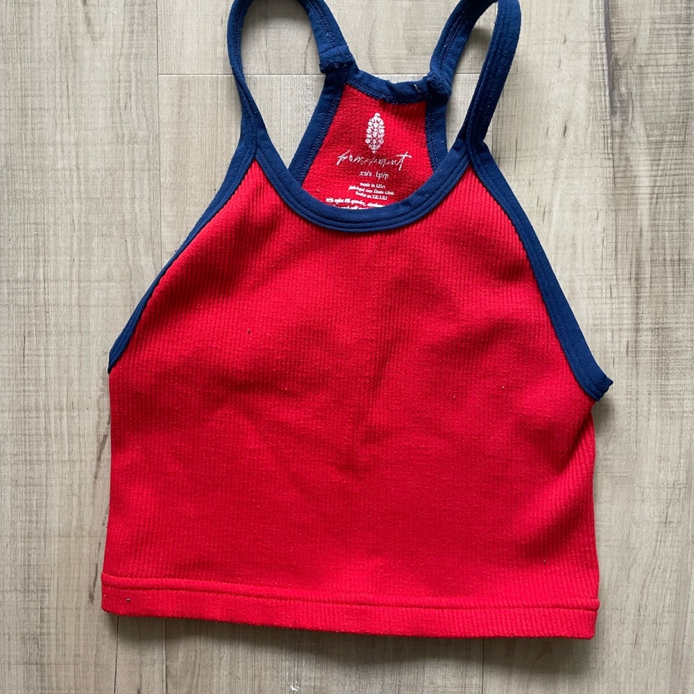 Free people happiness runs tank top